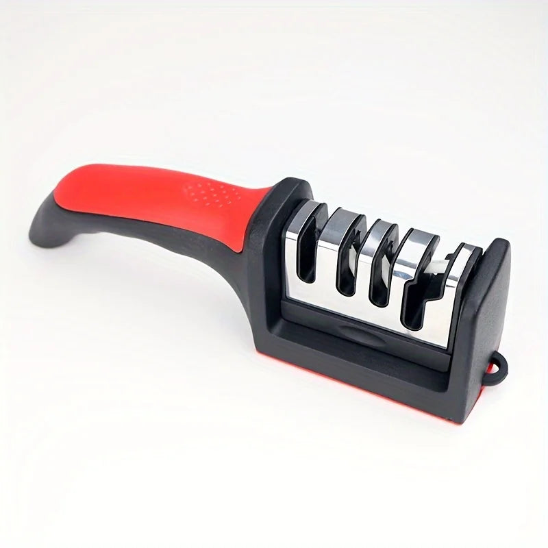 Professional Knife Sharpener - Tungsten Diamond Ceramic Blade System, No Assembly Needed