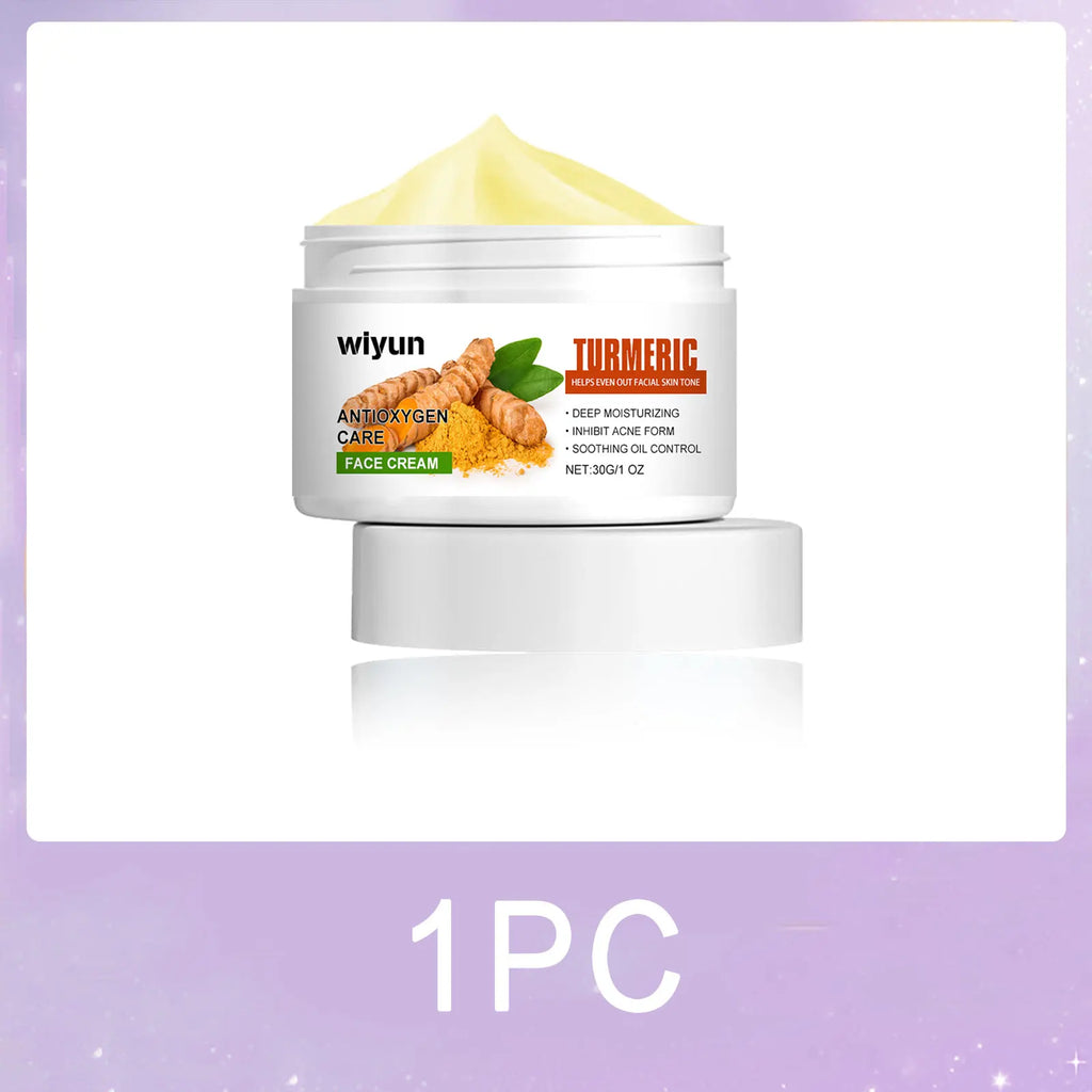 Turmeric Face Cream for Acne Dark Spots Brightening & Pore Care 30g