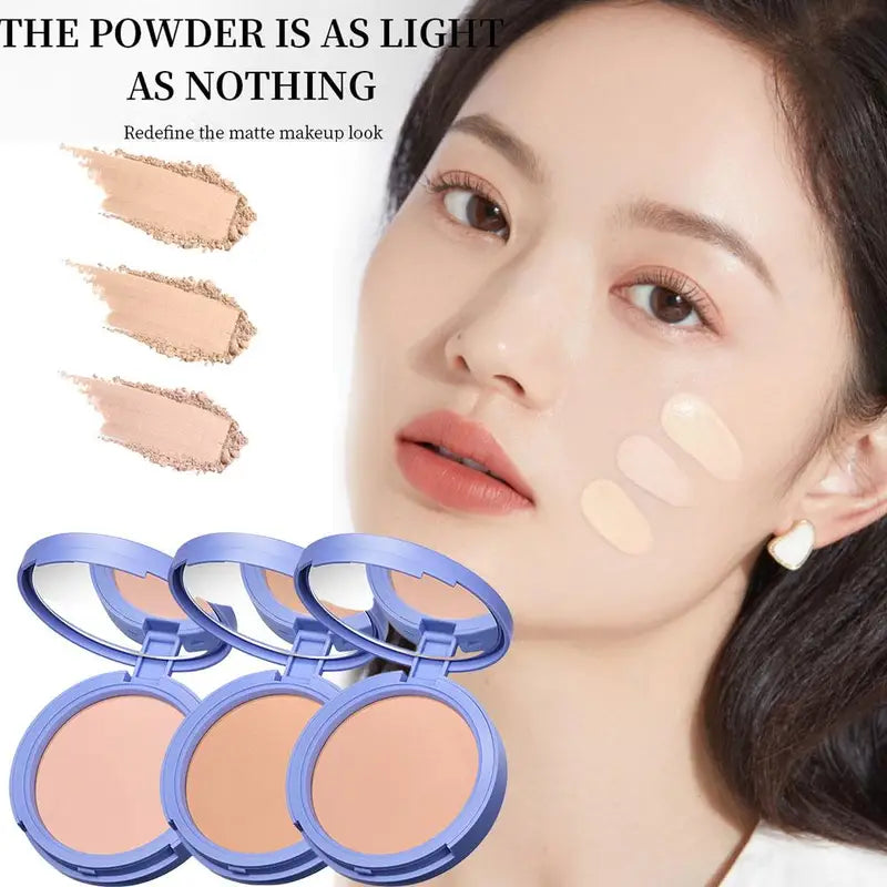 Oil Control Matte Setting Powder - Long Lasting Waterproof Face Powder