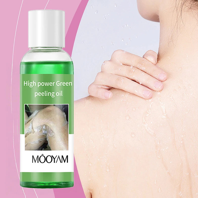 High Power Green Peeling Oil - Exfoliating, Moisturizing & Skin Brightening Oil