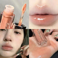 Long-lasting Lip Gloss - Moisturizing Glossy Liquid Lipstick with Water Light Effect