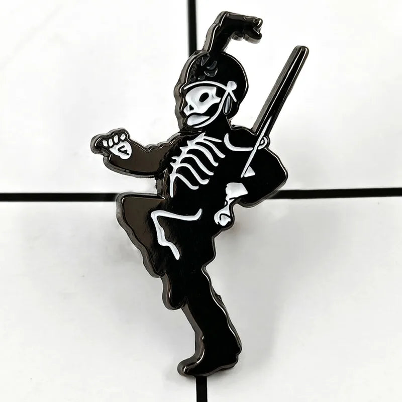 Music Band Logo Brooch - Rock Style Metal Badge for Accessories