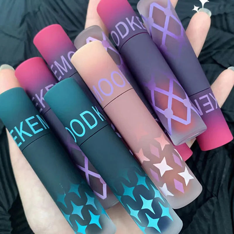 Waterproof Matte Lipstick Set - Long Lasting Lip Gloss & Lip Tint