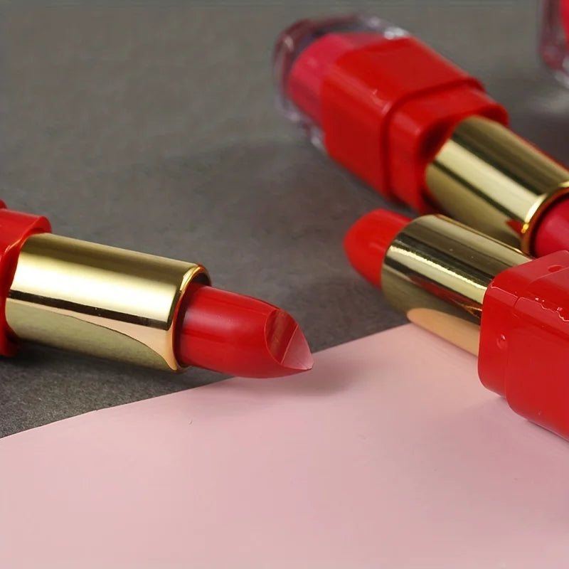 Creamy Long Lasting Lipstick Set for Women and Beginners - 12 Colors