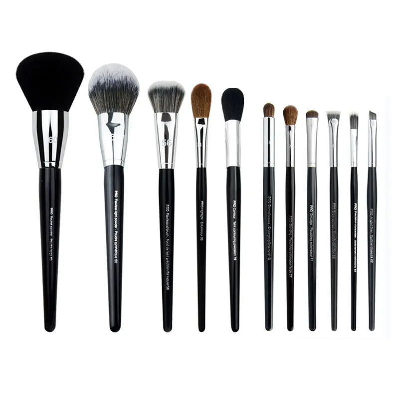 Professional Makeup Brush Set - Liquid, Powder, Eyeshadow, Concealer Tools