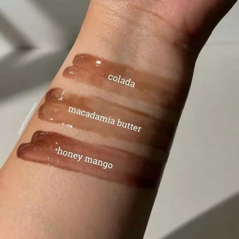 Waterproof Lip Gloss with Peptides - Moisturizing Lip & Cheek Color