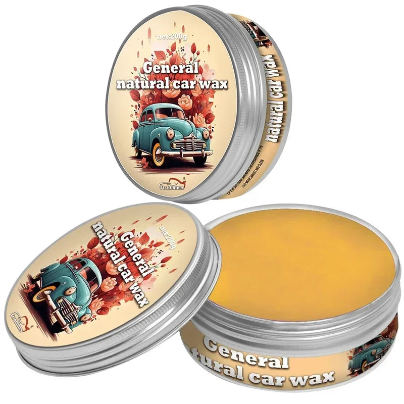Carnauba Paste Car Wax for Auto Paint Protection High Gloss Shine Hydrophobic Coating