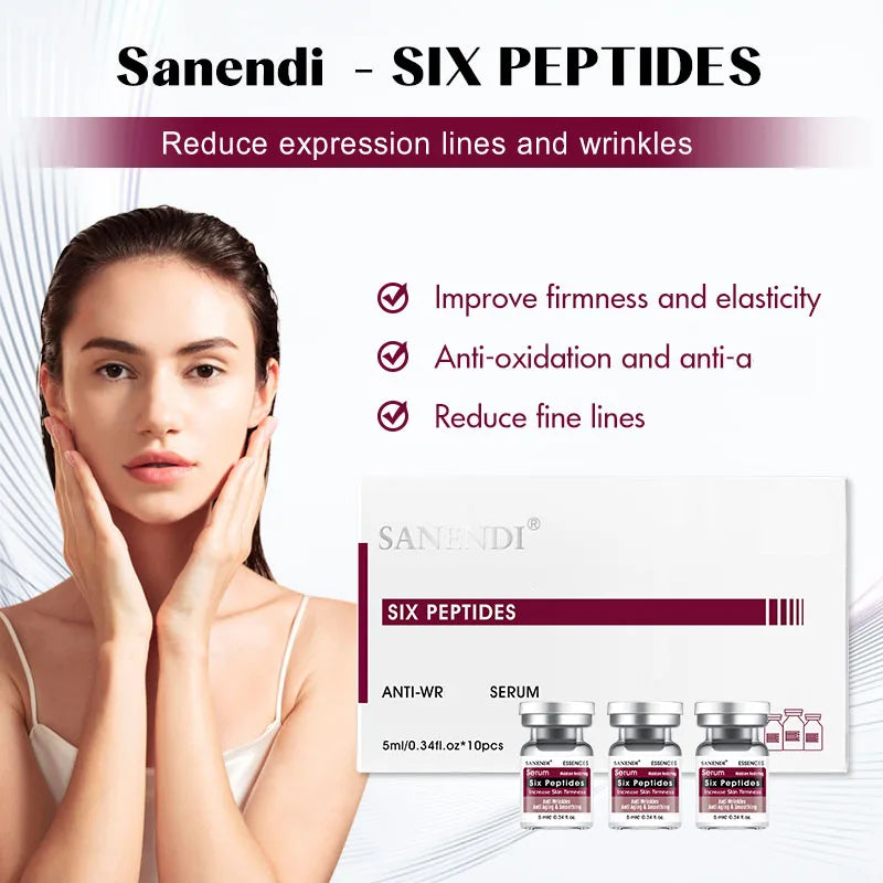 Hydrating Hyaluronic Acid Serum with Peptides and Vitamin C - Facial Moisturizer