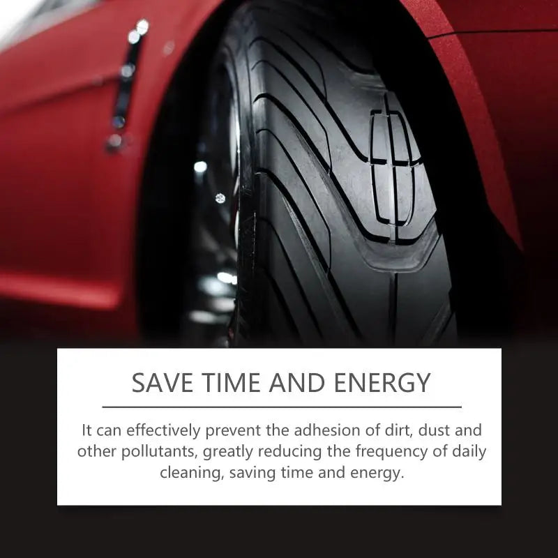 Car Tire Restorer Cream - Long Lasting Protective Wheel Cleaner, Anti Dust & Aging