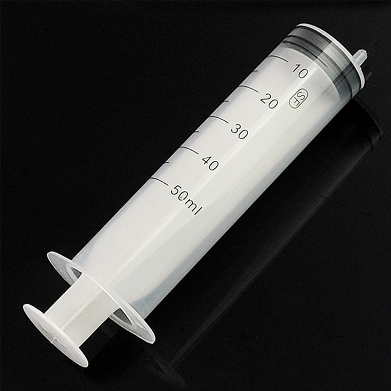 Disposable Plastic Syringe Set for Kitchen Cooking 100 pcs - Multiple Sizes