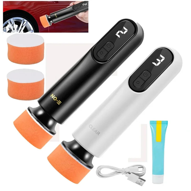 Mini Waxing Polishing Machine 40W 12000RPM Cordless Car Scratch Repair Tool