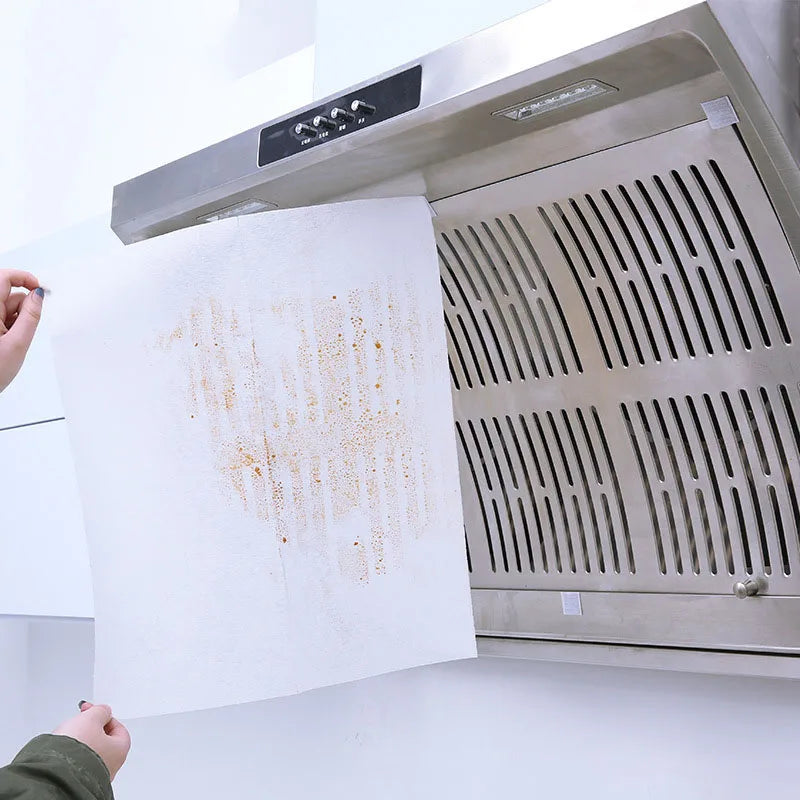 Range Hood Filter Paper 46cm x 5/10M Non-Woven Oil-Proof Disposable Filter