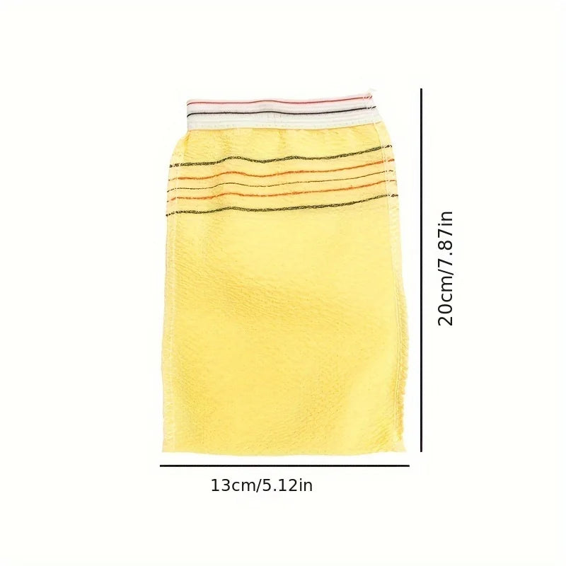 5pcs Exfoliating Shower Gloves & Towel Set for Body Scrubs & Massage