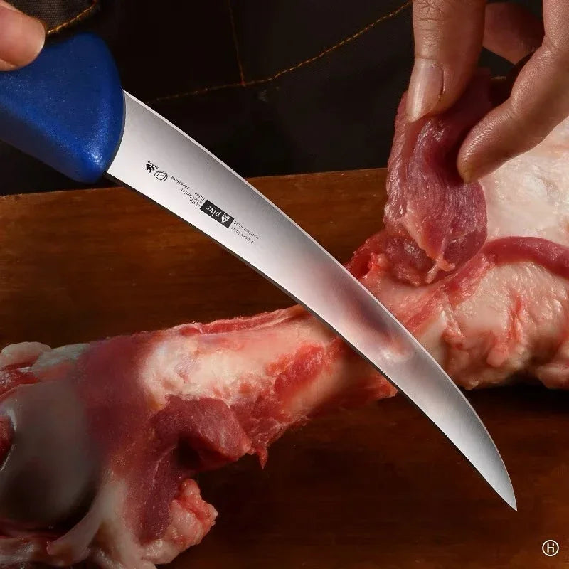 Professional Boning Knife - Stainless Steel Meat Slicer for Butchers & Chefs