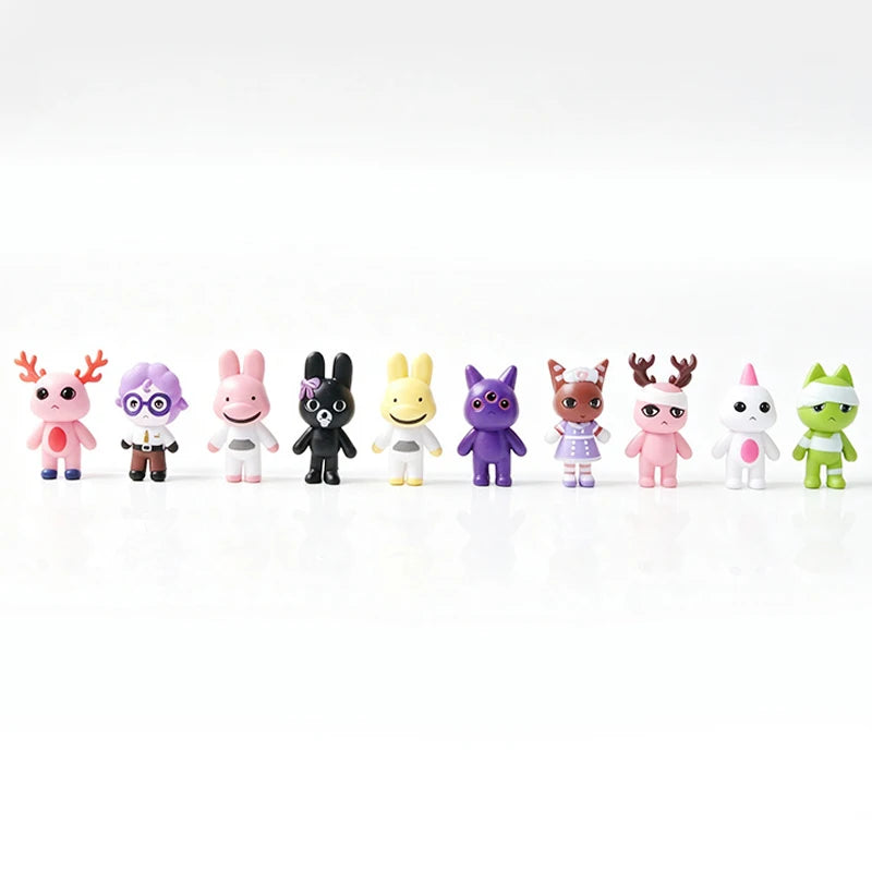 30pcs Animal Hospital Anomaly Collectible Mini Figures Horror Anime Gift Set
