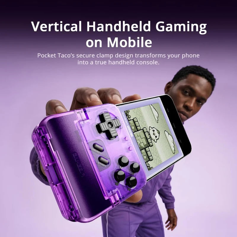 Wireless Game Controller for Retro Gaming & Mobile Emulators, Portable Gamepad