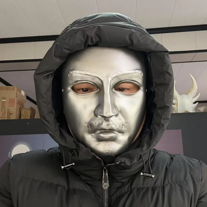Halloween Easter Cosplay Resin Mask Unisex Costume Accessory