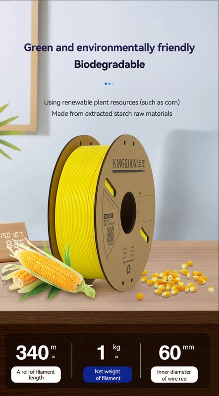 PLA 3D Printer Filament 1.75mm - Multi-Color, 5/10 Rolls, No Bubble