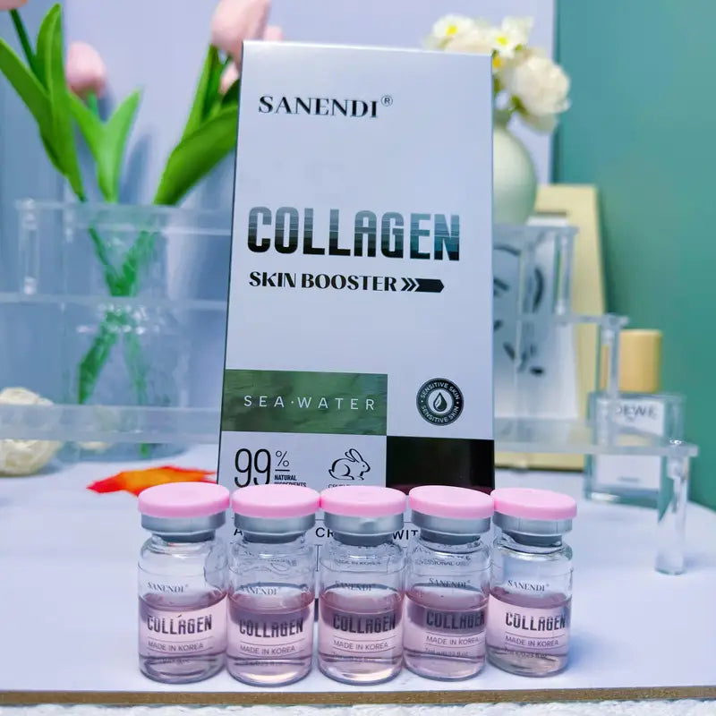 Skin Booster Collagen Serum for Facial Skin Tone & Wrinkles - Hydration & Anti-Aging