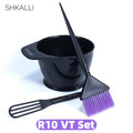 Professional Hair Coloring Kit with Large Dyeing Bowl & Brush - Salon-Quality Set