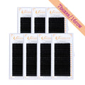 False Eyelash Extension Trays Set 7 Trays 16 Rows Mink Lashes Supplies