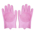 Pet Grooming Bathing Gloves for Dogs and Cats Silicone Hair Removal Scrubber Massage