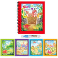 Children's Reusable Watercolor Painting Book with Refill Water Pen - Animal Cartoon Art Toy