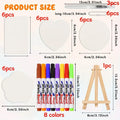 Drawing & Texture Painting Kit with Foam Paper and Markers - Art Craft Supplies