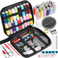 Portable Canvas Sewing Kit - Basic Travel and Emergency Repair Set