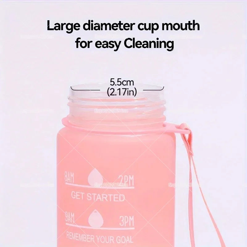 750ML Anime Dragon Ball Water Bottle with Straw Leakproof Large Sport Drink Cup