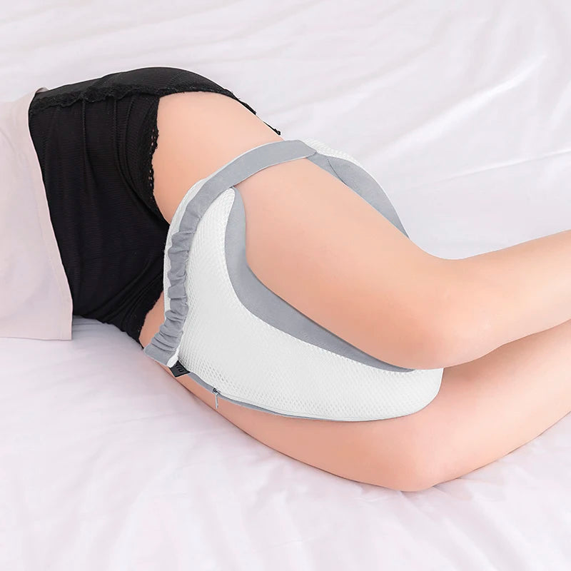 Memory Foam Leg Pillow for Pain Relief Orthopedic Thigh Cushion - All Colors