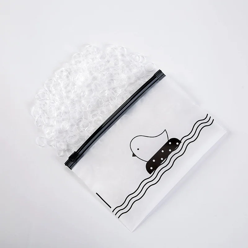1000 Pcs Children's Elastic Hair Bands No Harm to Hair Hair Accessories