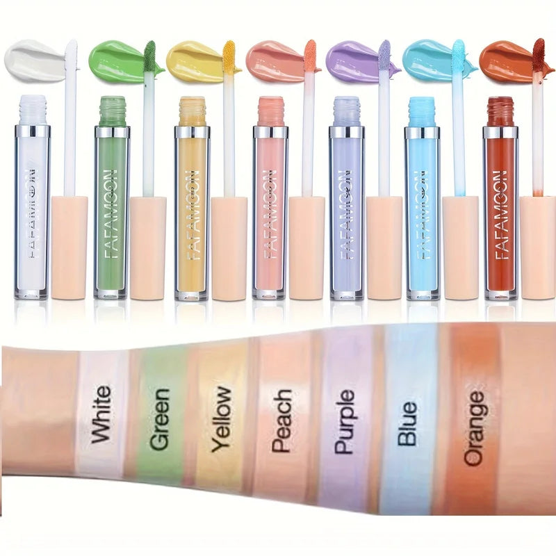Full Coverage Liquid Contour Makeup for Dark Circles & Dull Skin Natural Finish