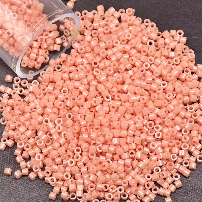 Japanese Seed Beads 1.6mm Cylinder Tiny Loose Spacer Beads for DIY Jewelry Making