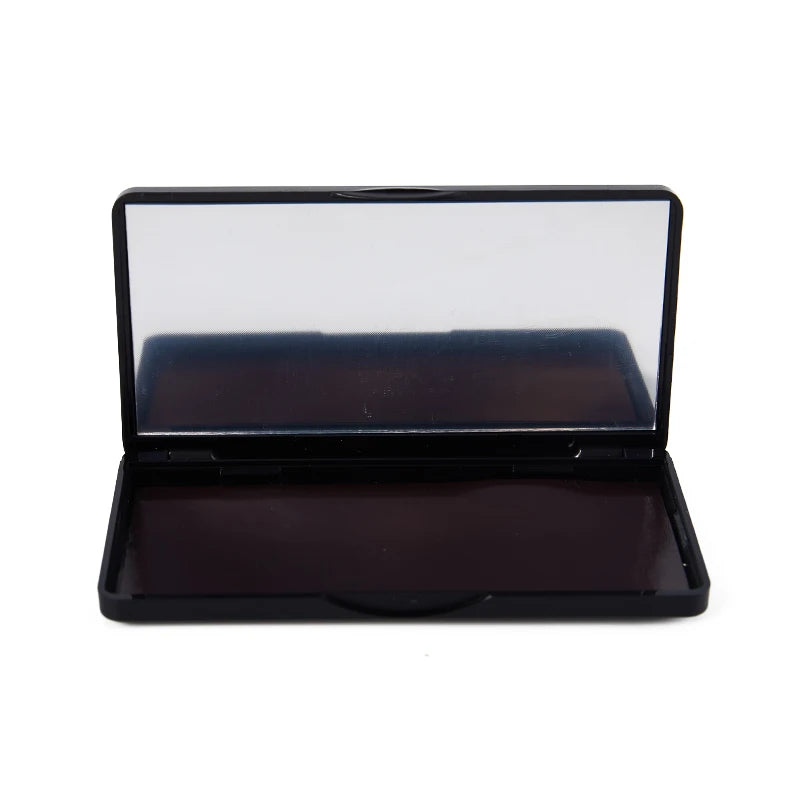 Magnetic Eyeshadow Palette with Mirror - Customizable Makeup Case for Powder & Blush