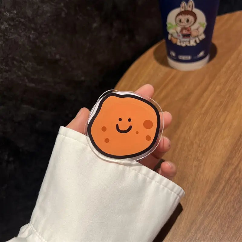 Magnetic Vegetable Phone Holder for iPhone & Samsung - Cute Cartoon Stand