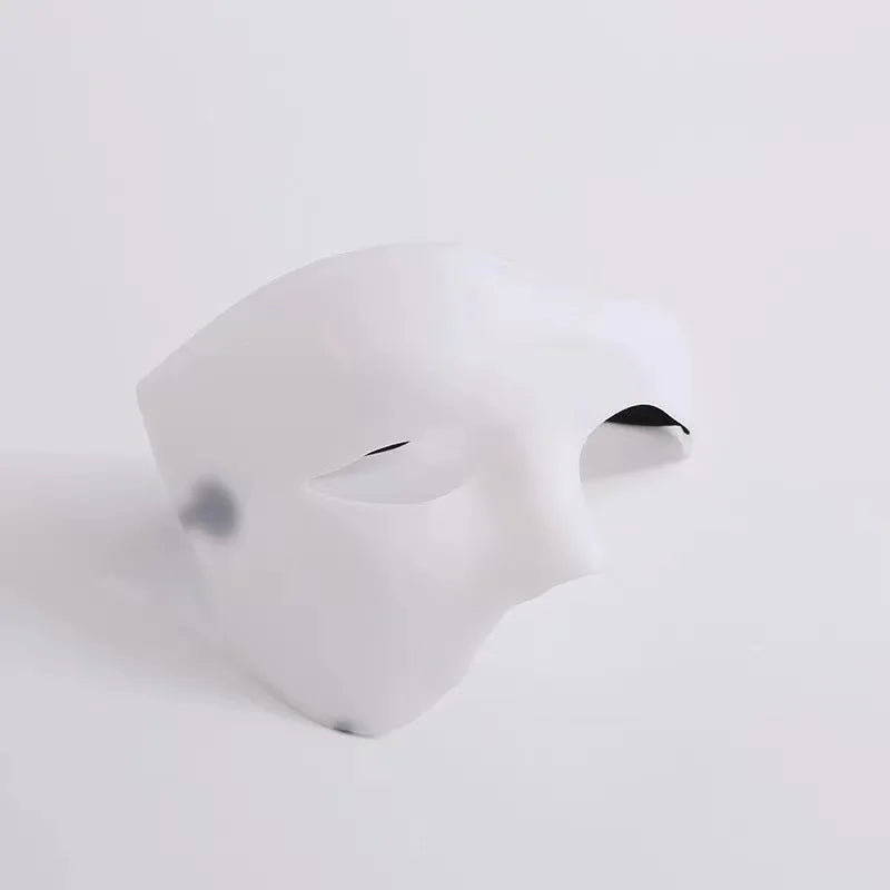 Halloween Men Mask Half Face Carnival Costume Mask for Cosplay & Party
