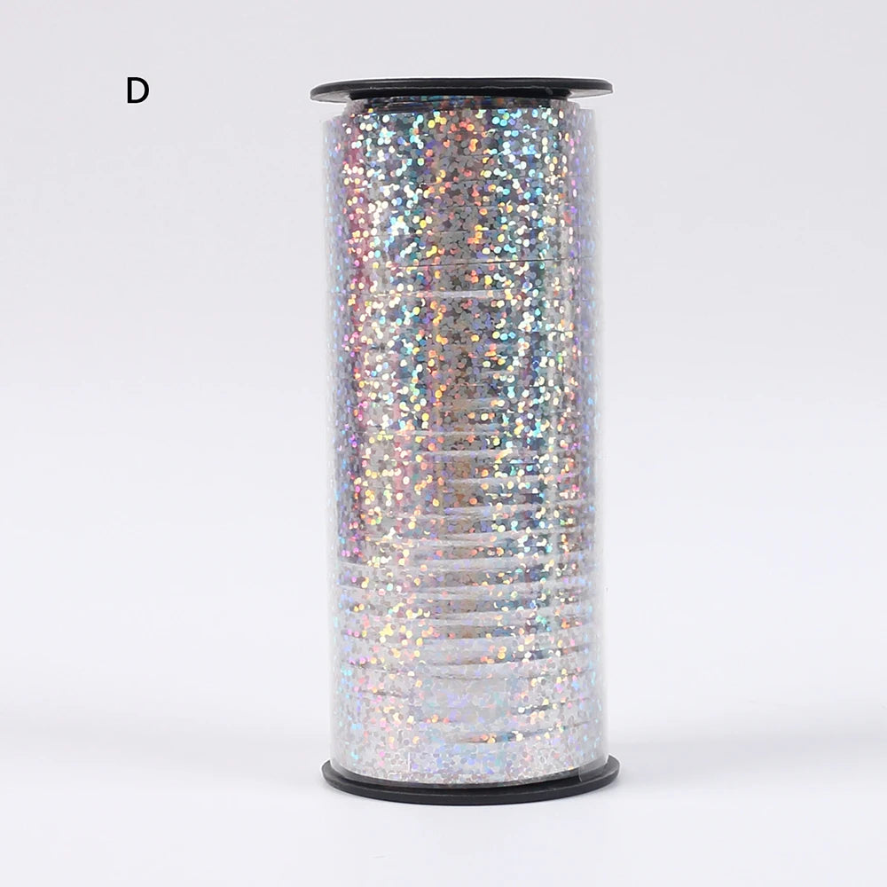 100-Yard Glitter Curling Ribbons for Gift Wrapping & Party Decorations