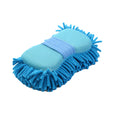 Microfiber Car Wash Sponge with Soft Chenille Pad - Multi-Color Auto Cleaning Tool