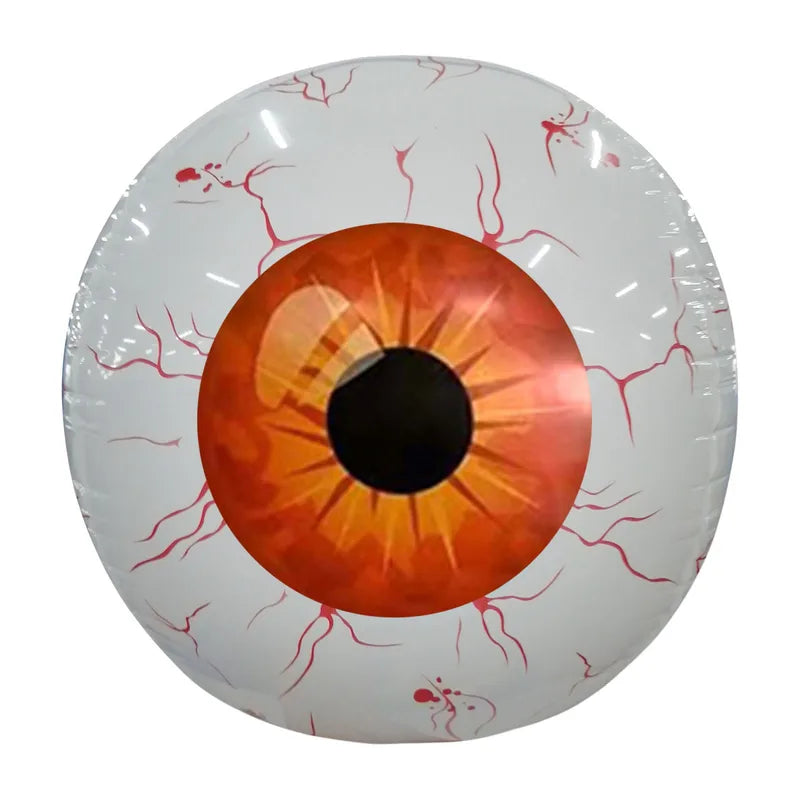 Halloween Inflatable Bloodshot Eyeballs Decor Indoor Outdoor Garden - 55cm