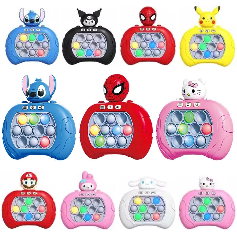 2026 Spider-Man Pop Up Fidget Bubble Game - Stress Relief Toy for Adults & Kids