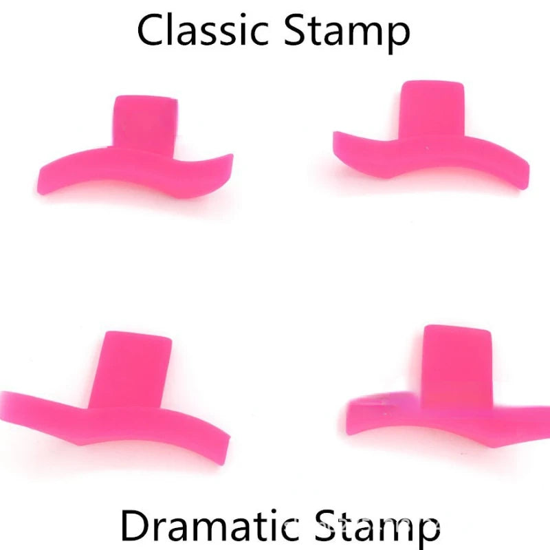 Reusable Silicone Eyeliner Stencils for Winged Makeup - 2PCS Set
