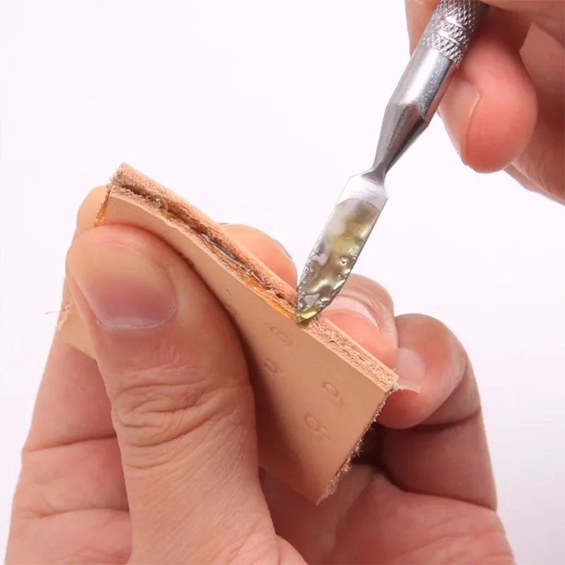 Leather Edge Oil Dye Pen Applicator for Craft and Painting - Stainless Steel, 130mm