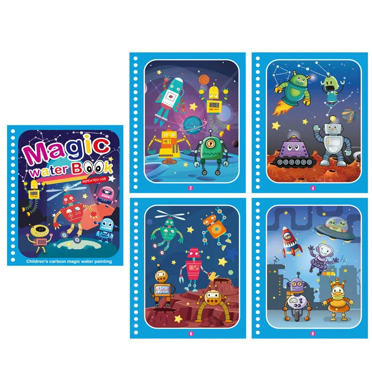Magic Water Drawing Books for Kids, Art & Painting Toys, Birthday Gift