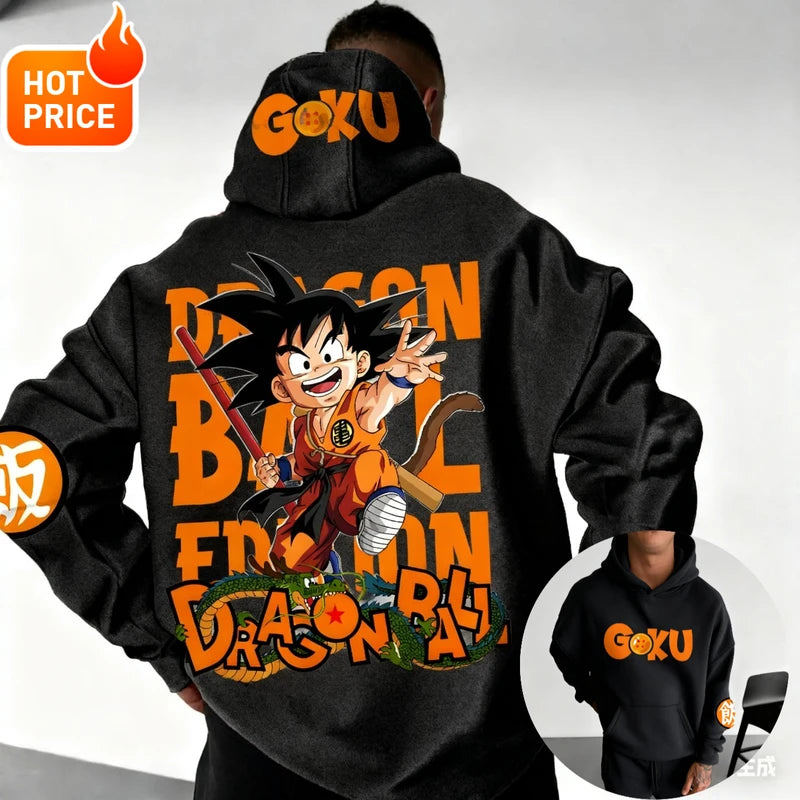 Dragon Ball Goku Hoodie Men Women Oversized Streetwear Winter Hoodie Unisex