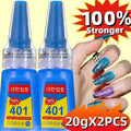 Strong Quick-Drying Nail Sticker Glue - Multi-Purpose Nail Art Adhesive 20ml