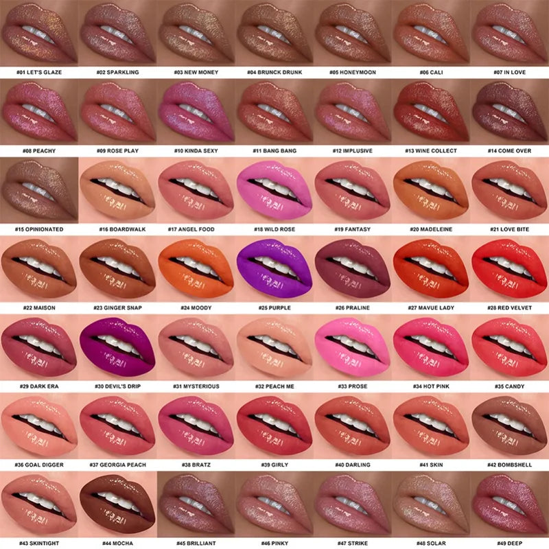 24 Color Matte Lipstick Set - Vegan, Long Lasting, Smudge Proof Lip Gloss Wholesale