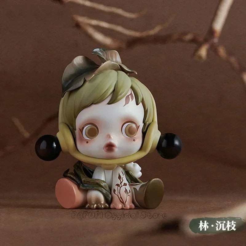 Mystery Box Toy - Skullpanda The Ink Plum Blossom Series Blind Bag Collectible Doll