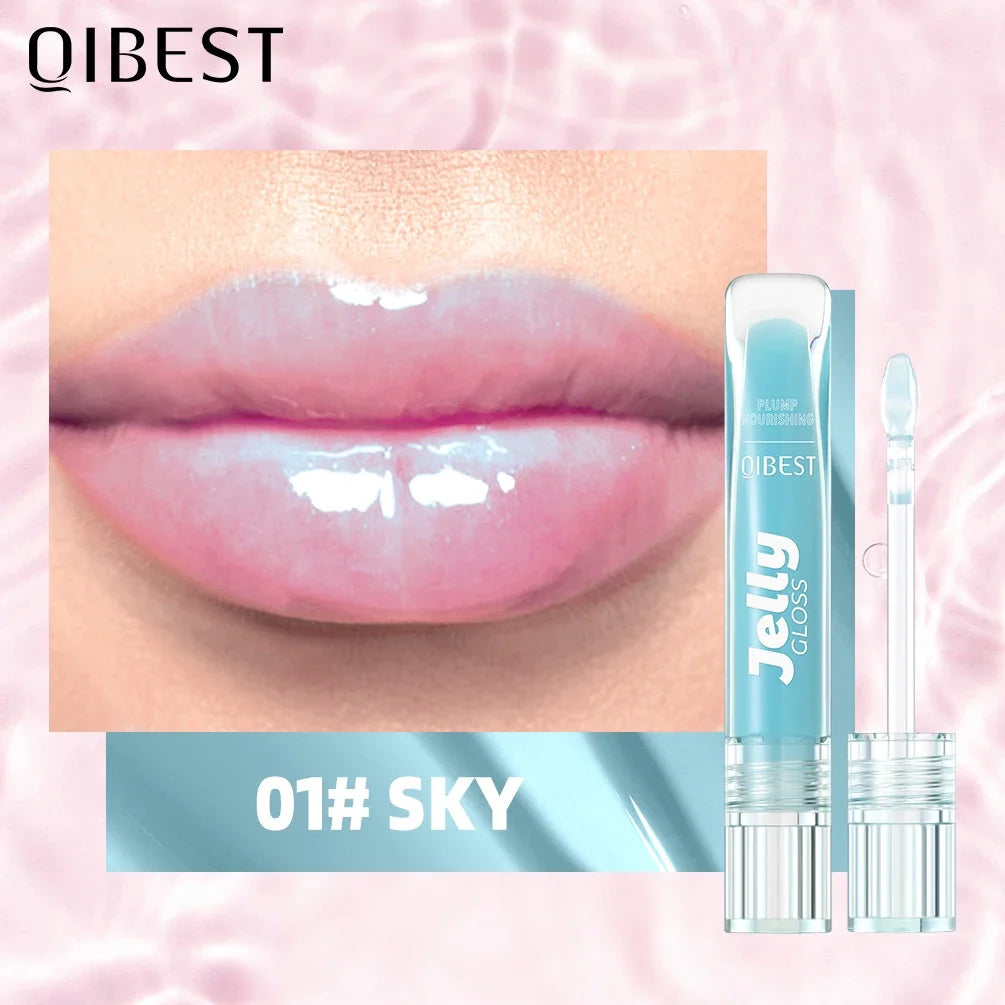 Plump Jelly Lip Gloss - Hydrating Water-Light Lip Oil for Moisturized Lips