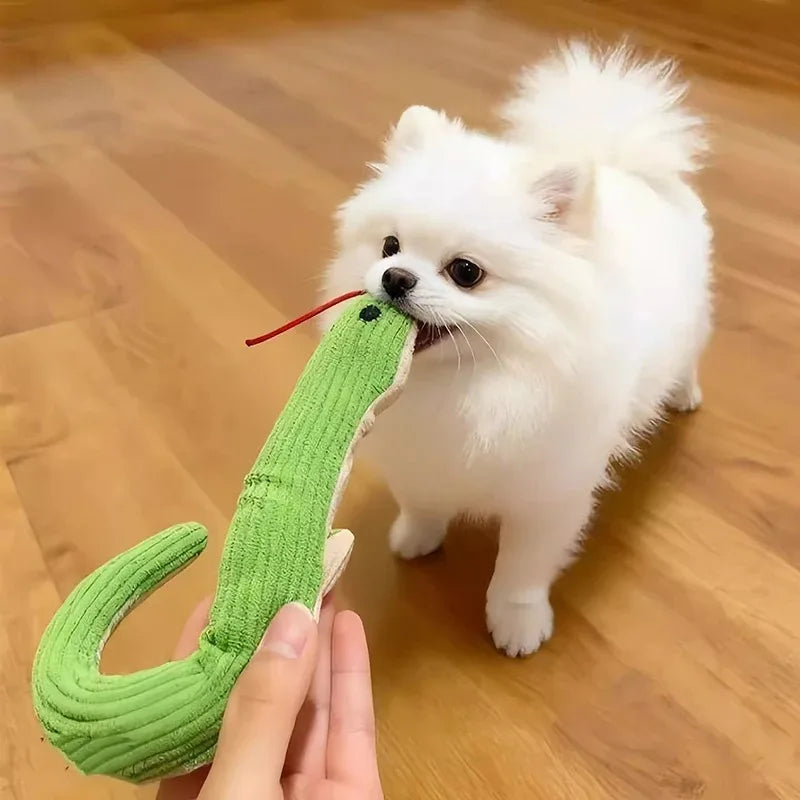 16.5-Inch Interactive Dog Toy Snake for Cats & Pets - Fun Indoor Pet Play